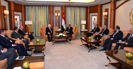 Egyptian President Abdel Fattah al-Sisi meets with Iraqi President Fouad Masoum, Riyadh, Saudi, Arabia - 21 May 2017