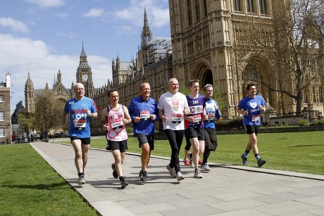 Westminster Mps Who Are Running In Sunday's London Marathon. Alistair Burt Alun Cairns Edward Timpson Dan Jarvis Graham Evans Jamie Reed Amanda Solloway And Simon Danczuk.