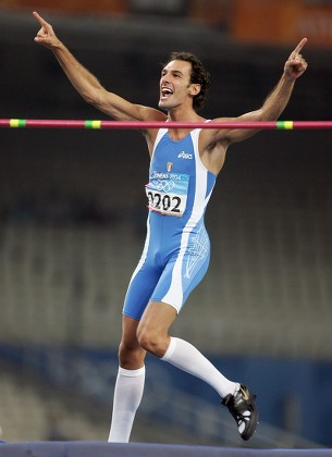 Alessandro Talotti Italy Jubilates After Jump Editorial Stock Photo