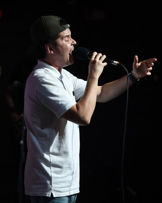 Lukas Graham perform during 97.3 Hits Sessions at Revolution, Fort Lauderdale, Florida, USA - 23 May 2017