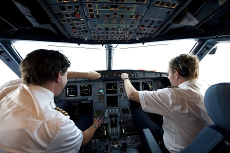 Pilots Henrik Ekstrand L Andreas Liner Editorial Stock Photo - Stock ...