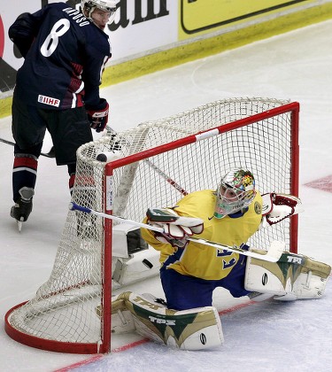 Team Swedens Goalie Joel Gistedt Fails Editorial Stock Photo - Stock