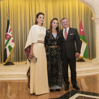 Jordanian Royals on Independence Day, Amman, Jordan - 28 May 2017