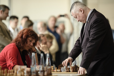 German-Russian parliamentarian chess tournament in Berlin, Germany - 29 May 2017