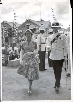 Princess Margaret Caribbean Tour 1955 Bahamas Editorial Stock Photo ...