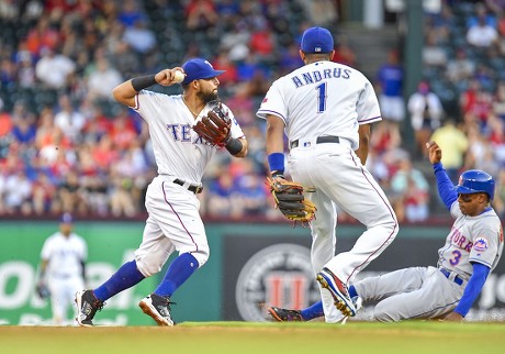 MLB Mets vs Rangers, Arlington, USA - 06 Jun 2017 Stock Pictures ...