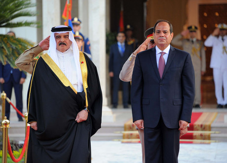 King of Bahrain Hamad bin Issa al-Khalifa visit to Egypt - 08 Jun 2017