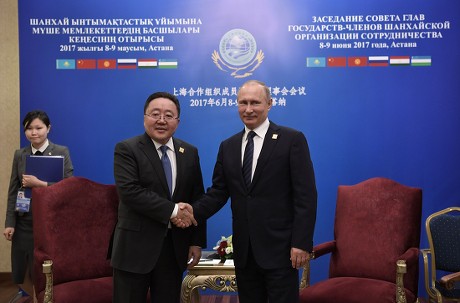 Shanghai Cooperation Organization (SCO) summit in Astana, Kazakhstan - 09 Jun 2017