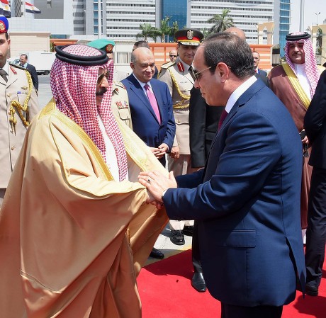 King of Bahrain Hamad bin Issa al-Khalifa visit to Cairo - 09 Jun 2017