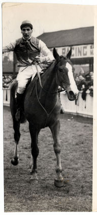 Racehorse: Royal Tan Ridden By Brian Marshall. 