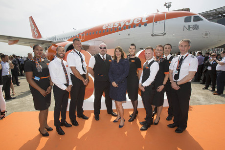 EasyJet takes delivery of its first LEAP powered Airbus A320 NEO, Toulouse, France - 14 Jun 2017