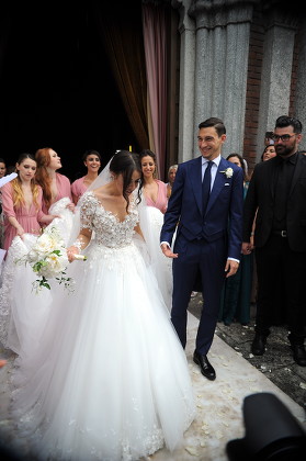 Matteo Darmian and Francesca Cormanni wedding, Rescaldina, Italy - 14 Jun 2017
