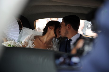 Matteo Darmian and Francesca Cormanni wedding, Rescaldina, Italy - 14 Jun 2017