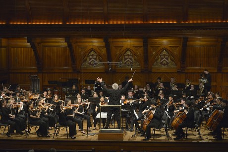 Benjamin Zander and the Boston Philharmonic Youth Orchestra performance, Cambridge, USA - 14 Jun 2017