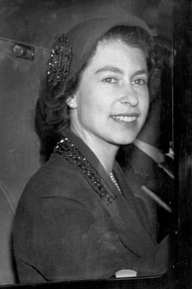Queen Elizabeth Ii October 1955 Always Editorial Stock Photo - Stock ...
