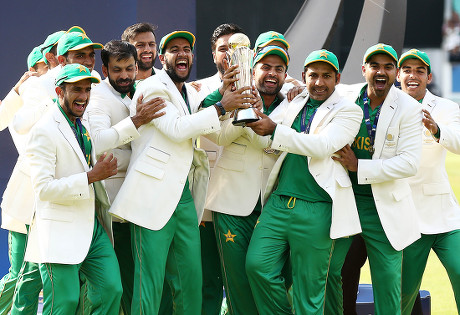 Pakistan Celebrate After Winning Champions Trophy Editorial Stock Photo ...