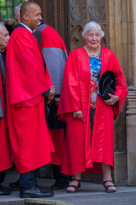 Oxford University Encaenia honorary degree ceremony, UK  - 21 Jun 2017