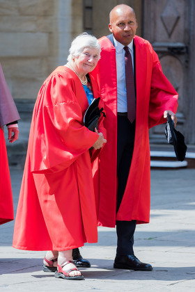 Oxford University Encaenia honorary degree ceremony, UK  - 21 Jun 2017