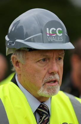ICC Wales headquarters ground breaking, Newport, Wales, UK - 23 Jun 2017