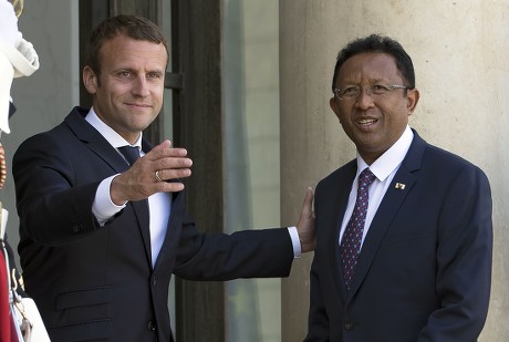 President of Madagascar Rajaonarimampianina in Paris, France - 28 Jun 2017