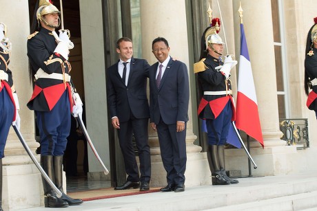 President of Madagascar visit to Paris, France - 28 Jun 2017