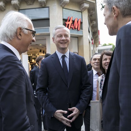 Bruno Lemaire attends the launch of summer sales, Paris, France - 28 Jun 2017