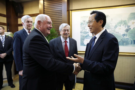 US Secretary of Agriculture Sonny Perdue visits Beijing, China - 30 Jun 2017