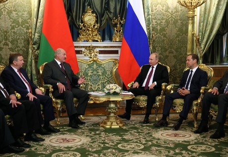 Belarus President Alexander Lukashenko visits Moscow, Russian Federation - 30 Jun 2017