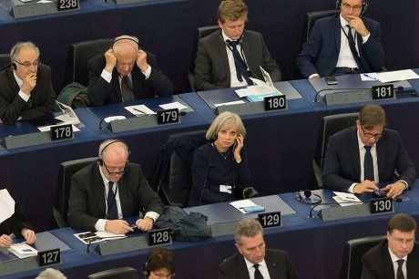 Tribute to Helmut Kohl at the European Parliament, Strasbourg, France - 01 Jul 2017
