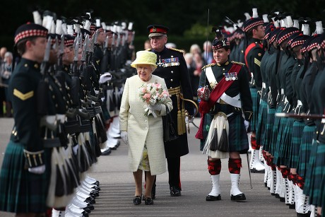 Queen Elizabeth Ii Major General Mike Editorial Stock Photo - Stock ...