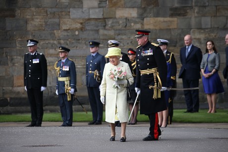 Queen Elizabeth Ii Major General Mike Editorial Stock Photo - Stock ...