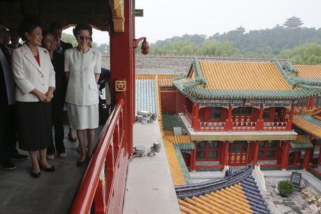 Britain's Princess Princess Anne and Chinese Vice Premier Liu Yandong visit the Forbidden City in Beijing, China - 04 Jul 2017