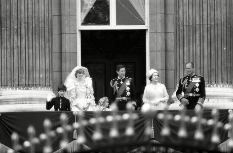 Princess Diana Prince Charles Wave Crowds Editorial Stock Photo - Stock ...