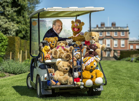 Collection Of Teddy Bears From Broadcaster And Former Mp Giles Brandreth Gifted To Newby Hall Ripon North Yorkshire In A New Permanent Exhibition. Pic Bruce Adams / Copy Brooke -24/5/16.