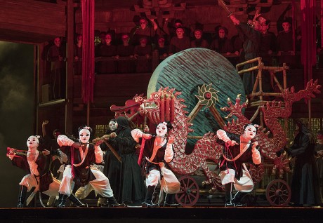 'Turandot' Opera performed at the Royal Opera House, London, UK, 04 Jul ...