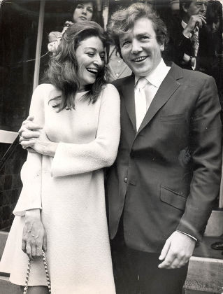 Albert Finney Actor Marries Anouk Aimee Editorial Stock Photo - Stock ...