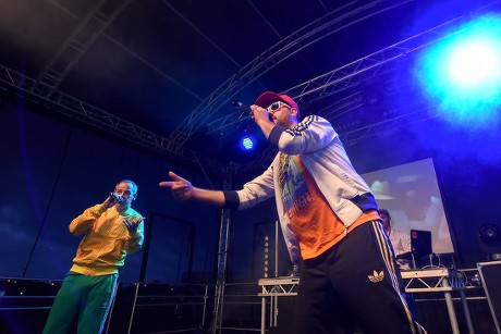 Goldie Lookin Chain in concert at Neath Round Table Carnival, Wales, UK - 07 Jul 2017