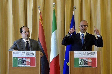 Italian-Libyan Economic Forum, Agrigento, Italy - 08 Jul 2017