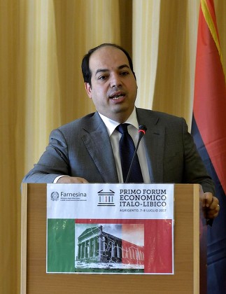 Italian-Libyan Economic Forum, Agrigento, Italy - 08 Jul 2017
