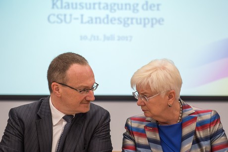 Christian Social Union CSU party meeting, Bad Staffelstein, Germany - 11 Jul 2017