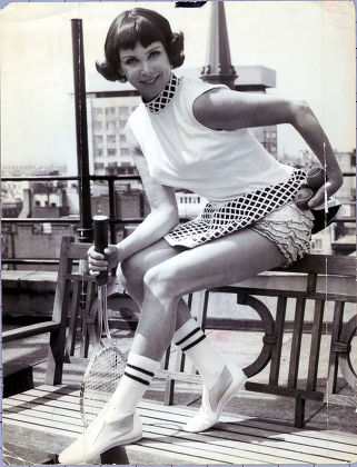 Tennis Player Gertrude Gussie Moran Showing Editorial Stock Photo ...