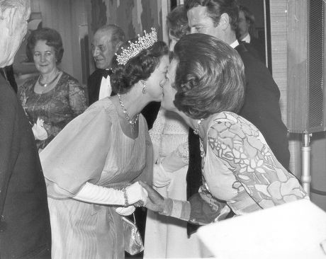The Queen Elizabeth Ii Opens The New Hq For New South Wales In The Strand. Pix Shows; The Queen And Lady Pamela Hicks.