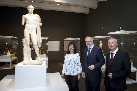Presentation of exhibition 'Agon! Competition in Ancient Greece'', Madrid, Spain - 13 Jul 2017