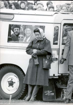 Princess Margaret Looks Her Watch Badminton Editorial Stock Photo ...