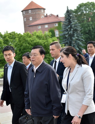 Chairman of the Standing Committee of the China's National People's Congress Zhang Dejiang, Krakow, Poland - 15 Jul 2017