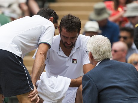 Marin Cilic Cro Emotional While Receiving Editorial Stock Photo - Stock
