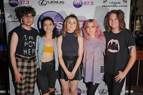 Hey Violet perform during 97.3 Hits Sessions at Revolution, Fort Lauderdale, Florida, USA - 16 Jul 2017