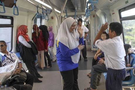 Malaysia launches the second phase of the first Mass Rapid Transit (MRT) Line, Kajang - 17 Jul 2017
