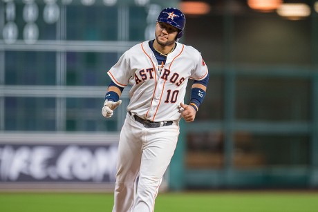 Houston Astros Mascot Orbit During Major Editorial Stock Photo