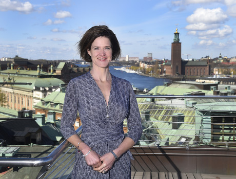 Leader of Moderate Party Anna Kinberg Batra photo shoot, Stockholm, Sweden - 28 Apr 2017